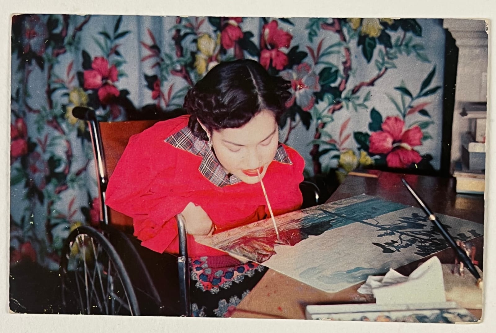 Nyla Thomas, Group of Painted Postcards Completed by a Texas "Mouth Artist", 1950s