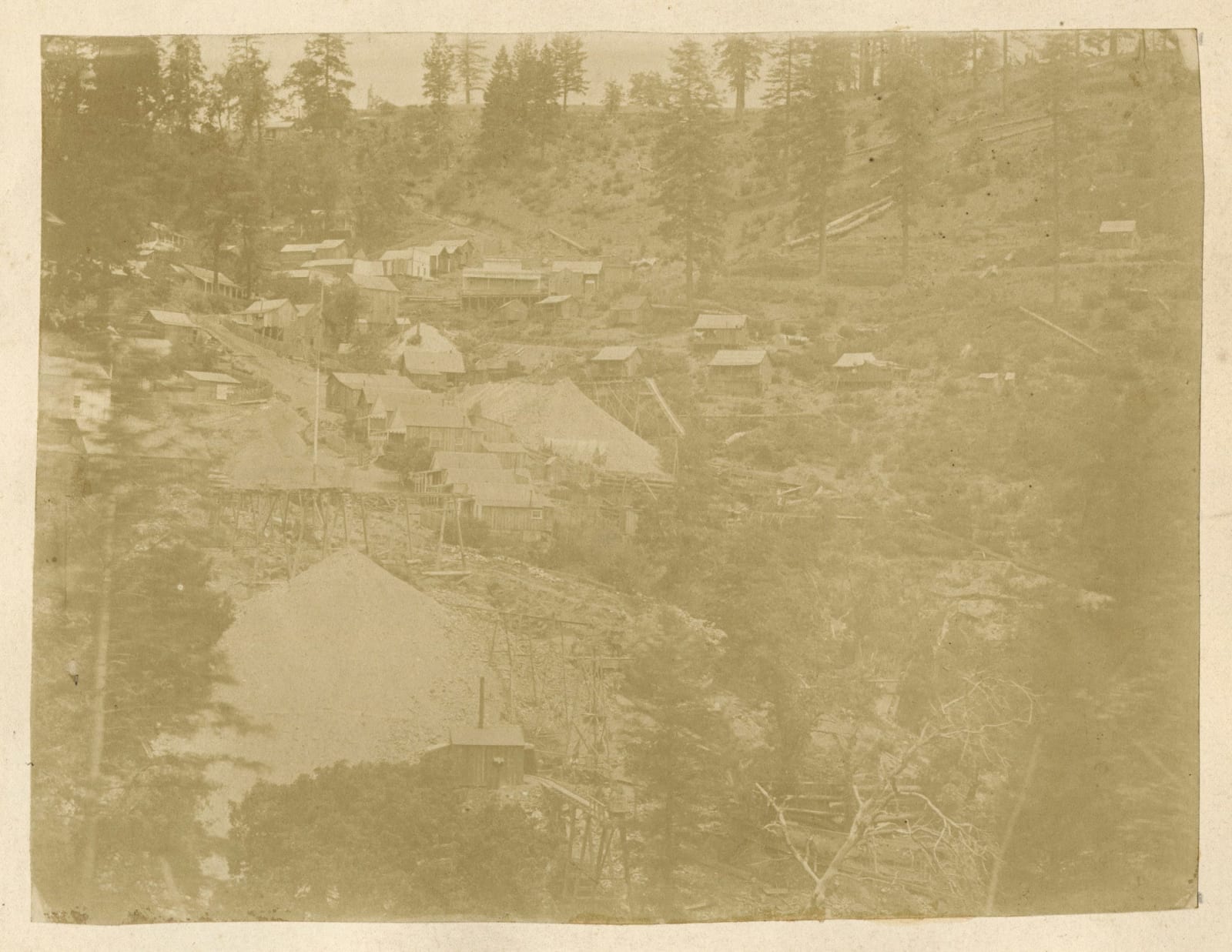 Unknown, Five Early Views of Dutch Flat, California, and Surrounding Environs, 1850s