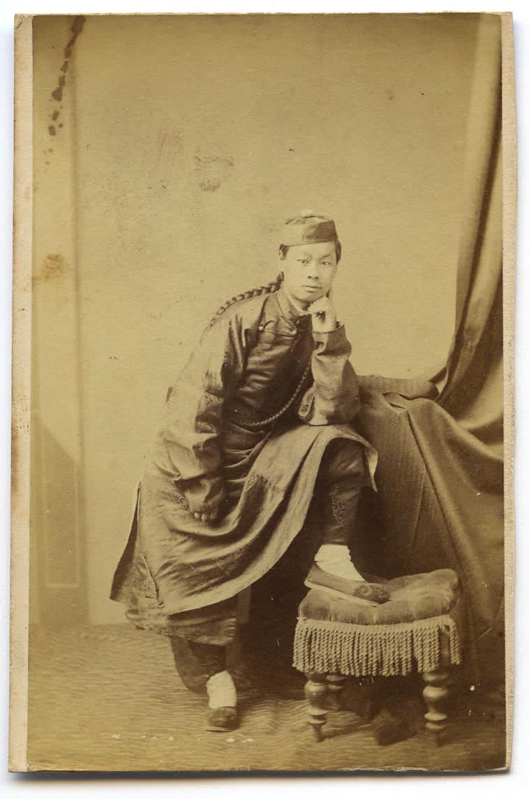 [Wong Chin Foo], CDV Portraits of a Chinese American Activist, 1860s-70s
