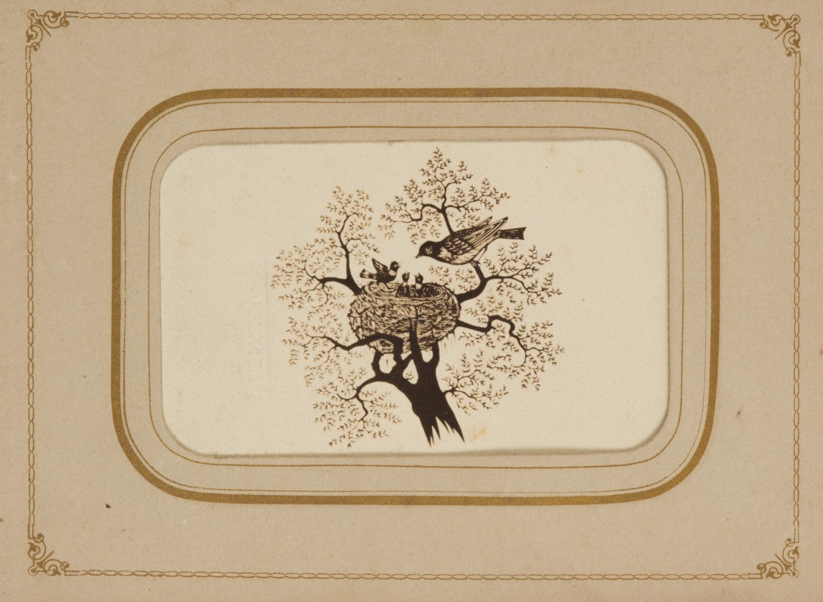 George Schmidt, Album of Silhouette CDVs, 1860s