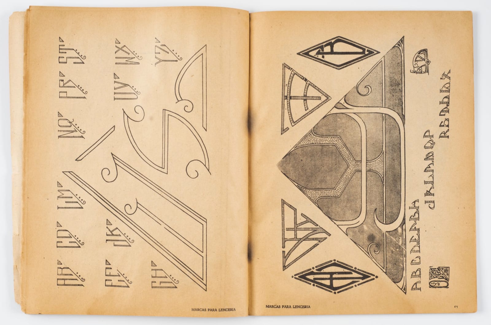 [Valley Uniform Center], Archive of Chain-Stitching Samples from Van Nuys, CA, 1950s