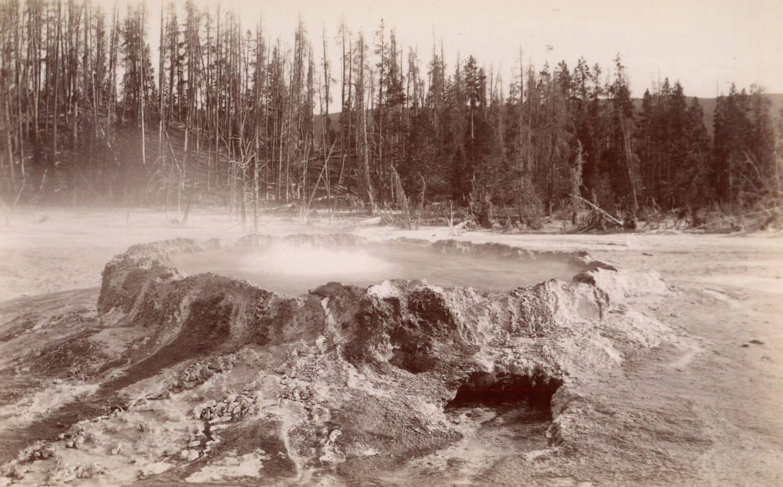 F. Jay Haynes, The Punch Bowl, c. 1889