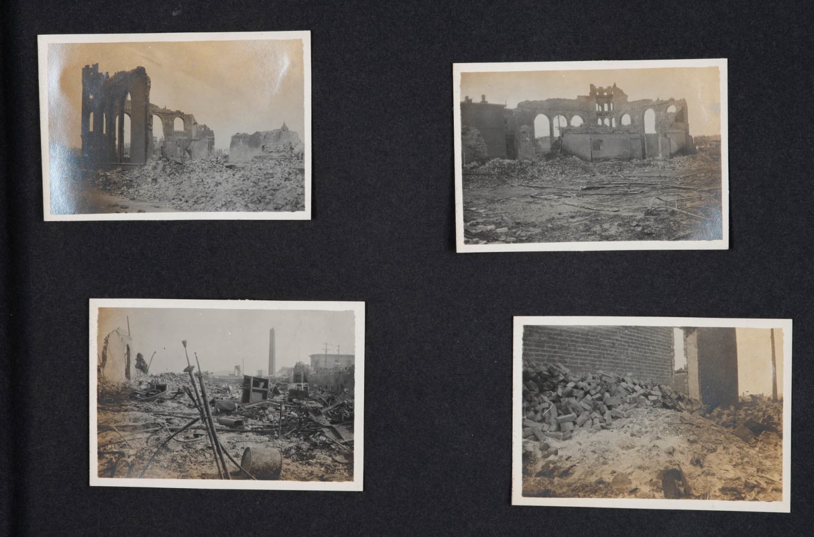 [Gen. Henry G. Mathewson], Photo Album Showing the California National Guard after the 1906 Earthquake and Elsewhere, 1906-1908