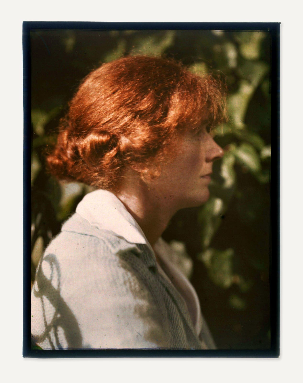 Unknown, Portrait of a Red-headed Woman in Profile, c. 1910