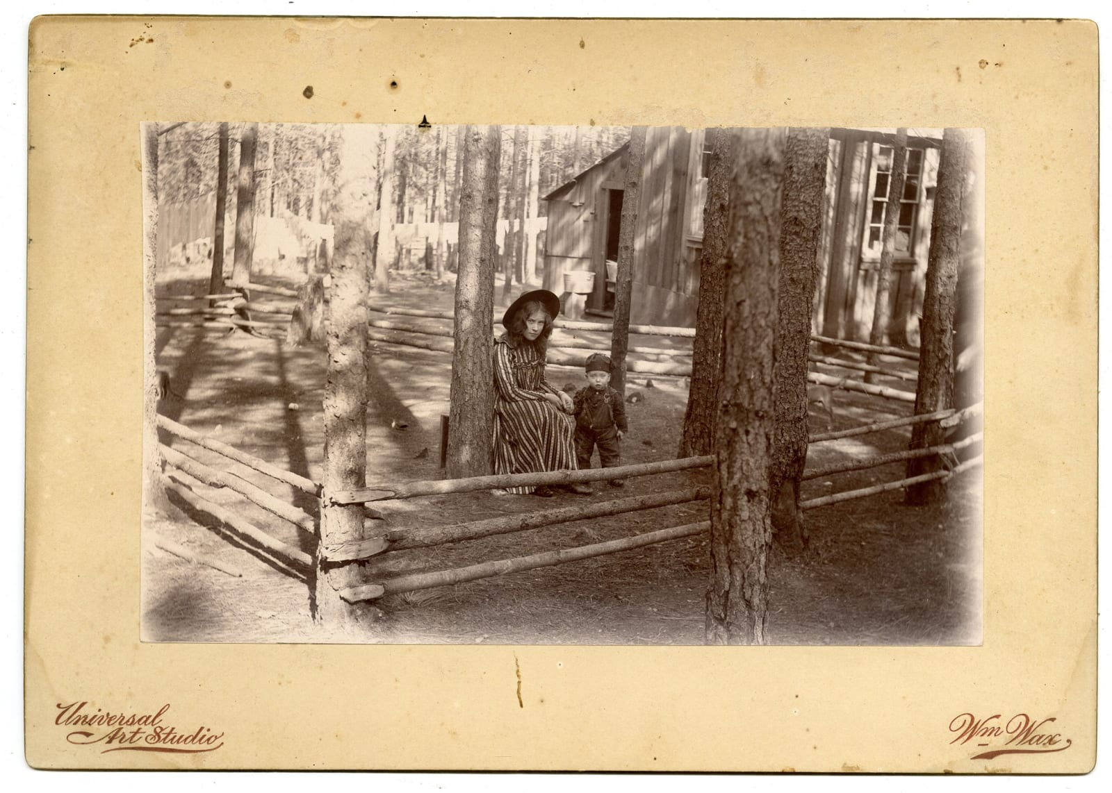 William Wax; G.W. Miller, Group of Photos Showing the Gold Rush Towns of Sonora and Angels Camp, CA, c. 1900