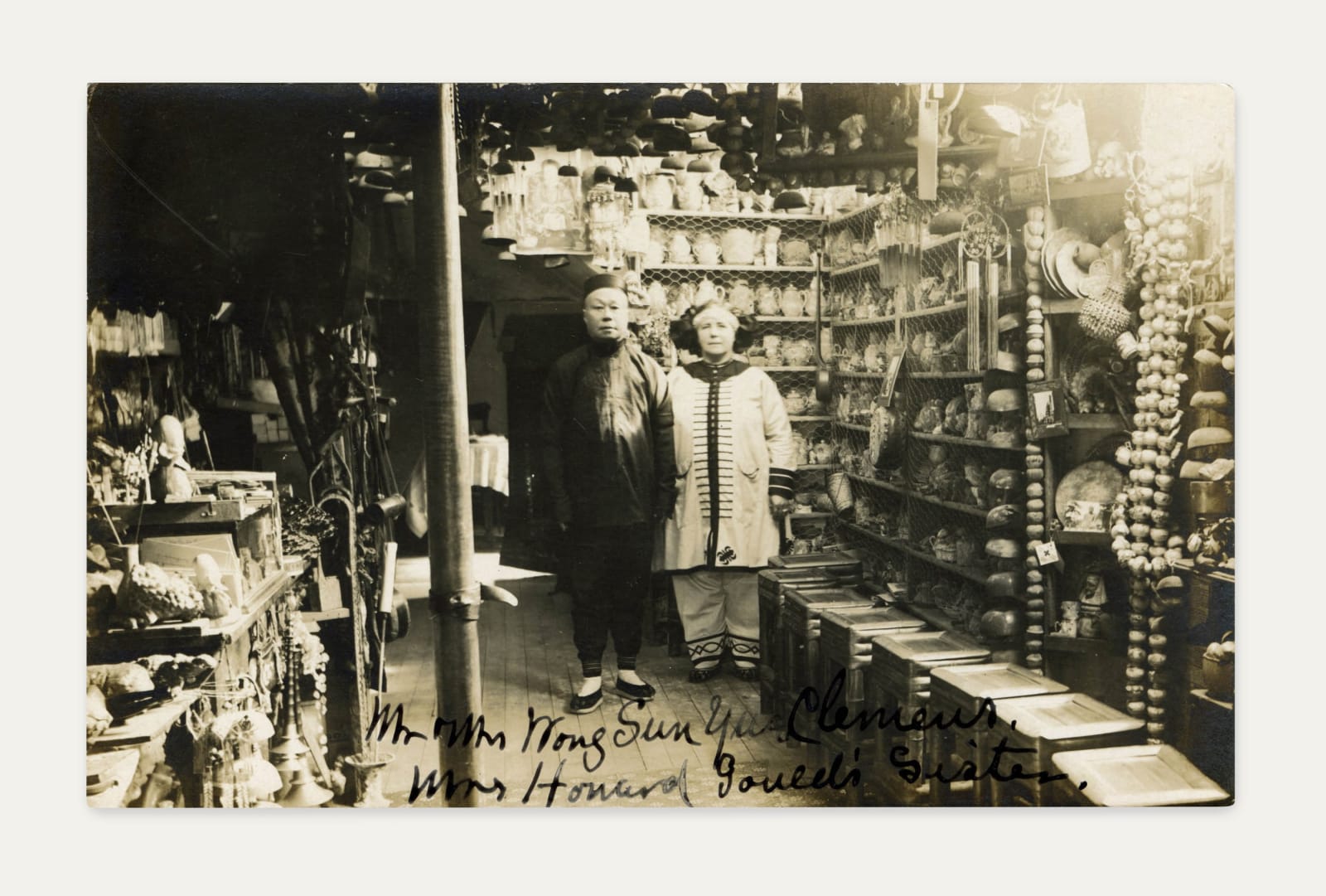 [Mr. & Mrs. Wong Sun Yue Clemens], Collection of Photographic Souvenir Postcards Produced by the Couple and Sold in Their San Francisco Curio Shop, 1906-1910