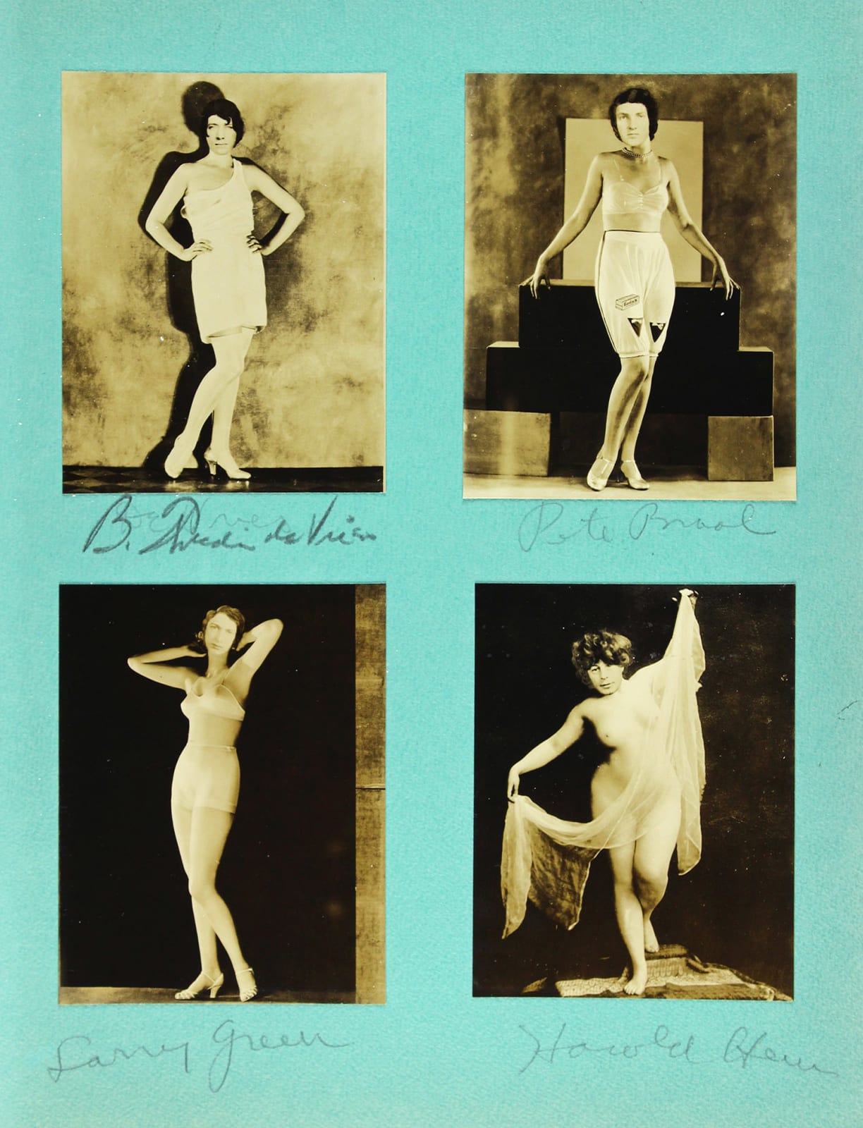 [Kodak], A comical All-Bum Showing the Faces of Kodak Advertising Department Employees Photo-montaged onto the Bodies of “Kodak Girls", 1930