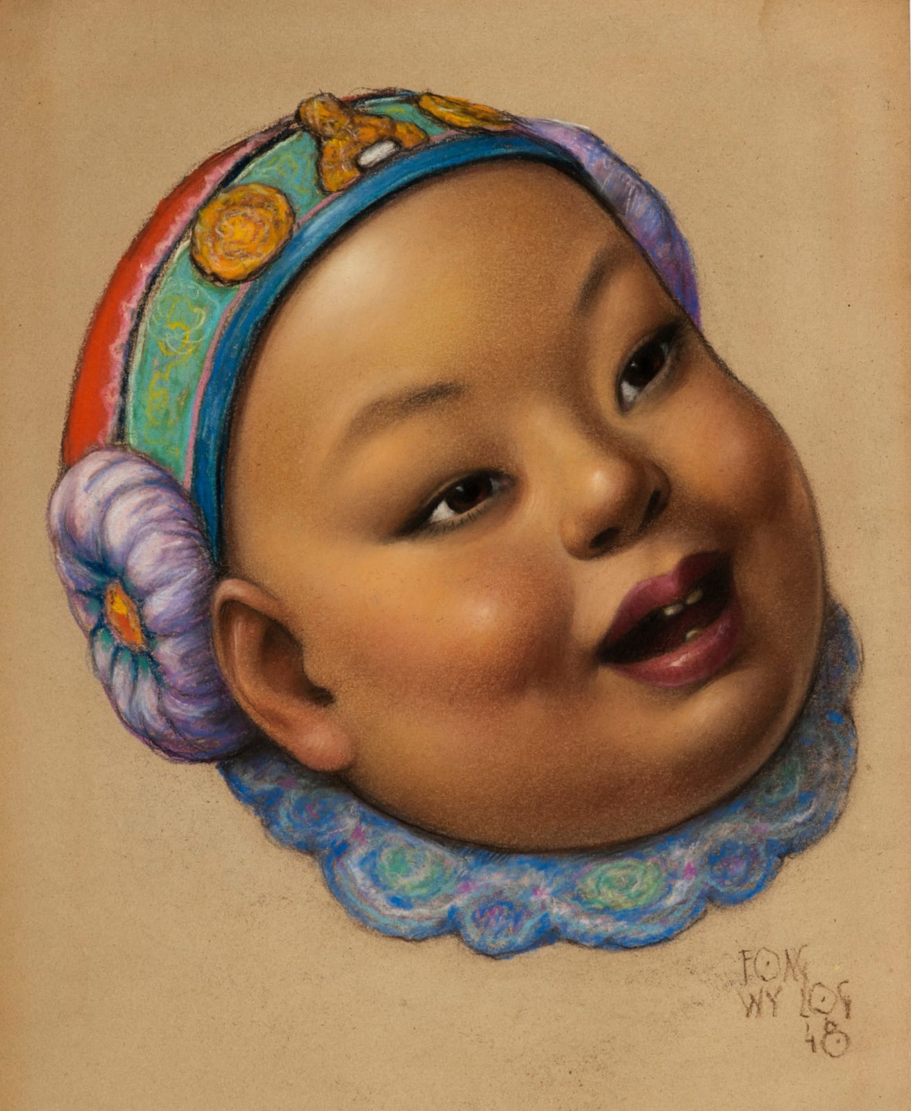 Wy Log Fong, Ten Chinese-American Portraits, 1940s-50s