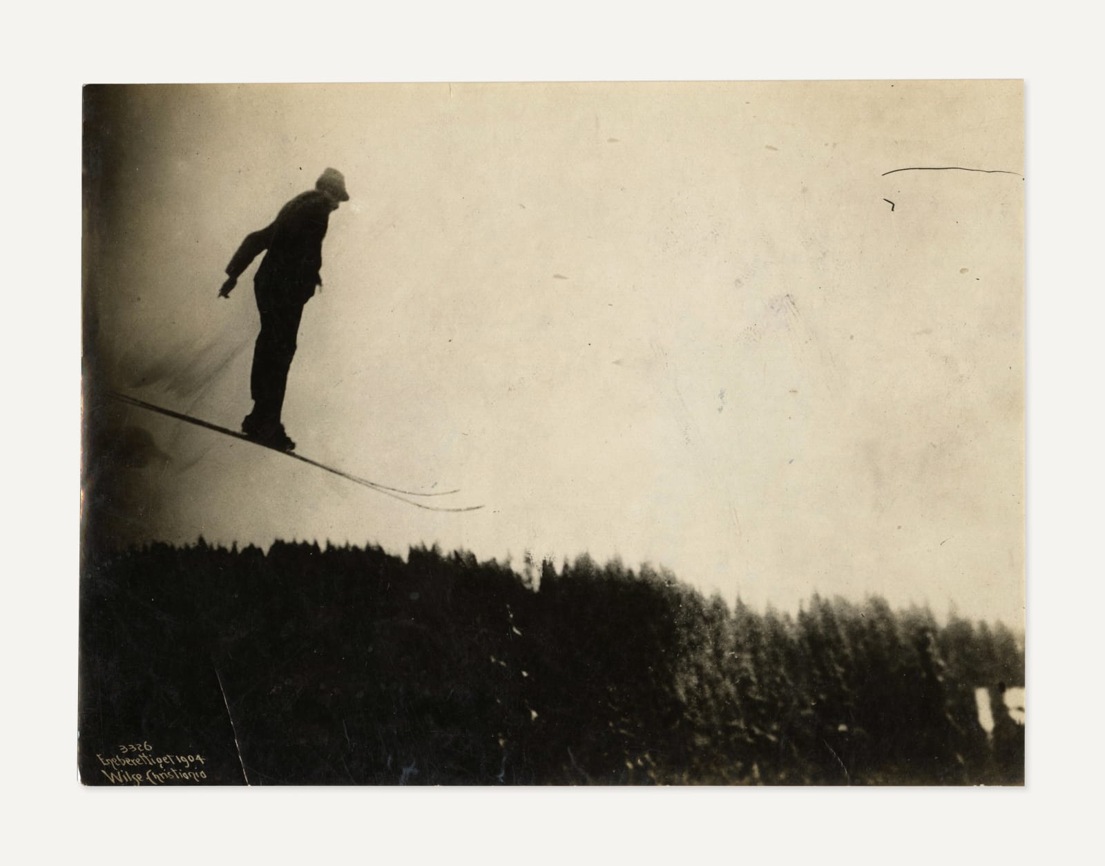Enneberettiger Studio, Ski Jumper, Norway, 1904