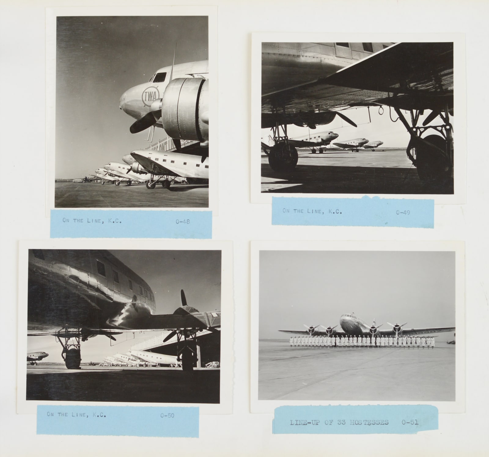 William Sumits, TWA Publicity Album, 1938 - 1942