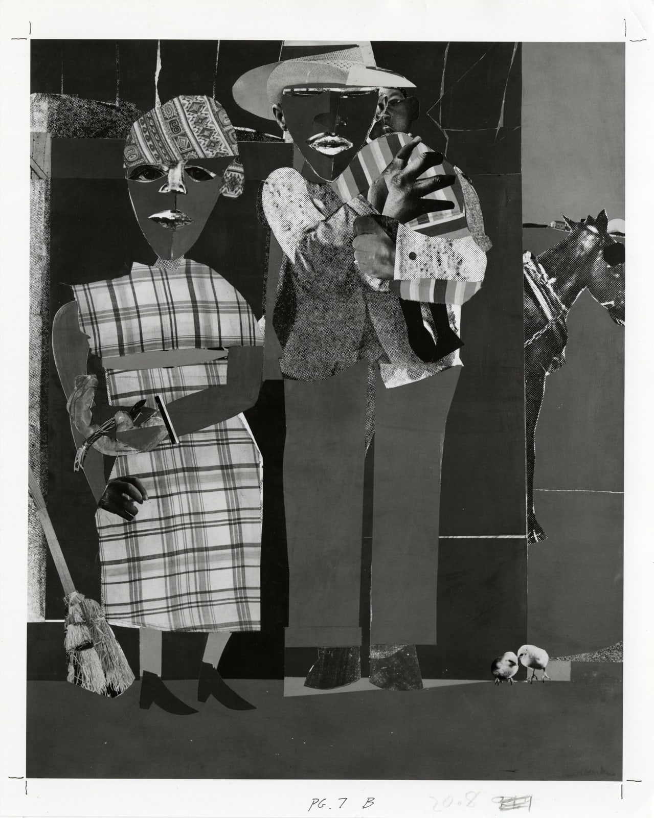 Various Artists, Catalog Maquette for the Show "20th Century Black Artists" at the San Jose Art Museum, 1976