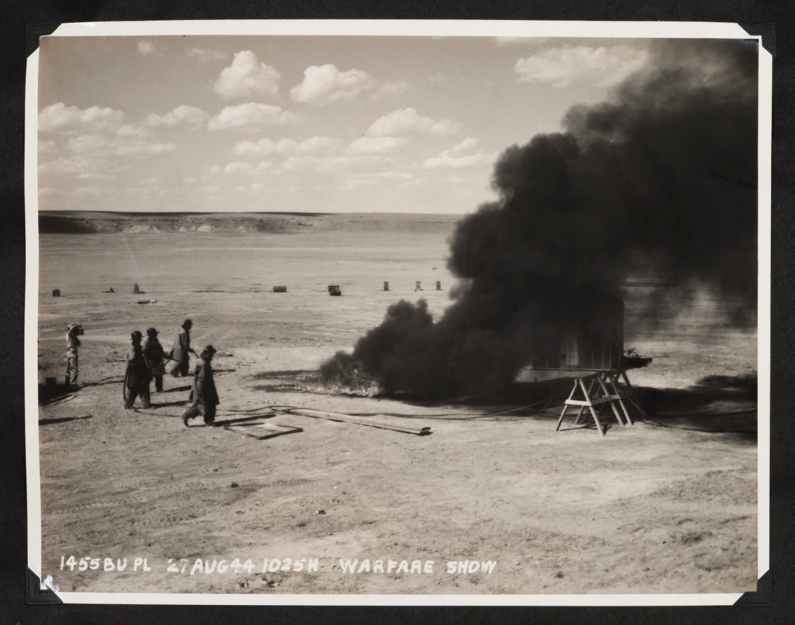 [East Base, Montana], Album Showing Military Training and Daily Life at East Base, Great Falls, Montana, 1944-45