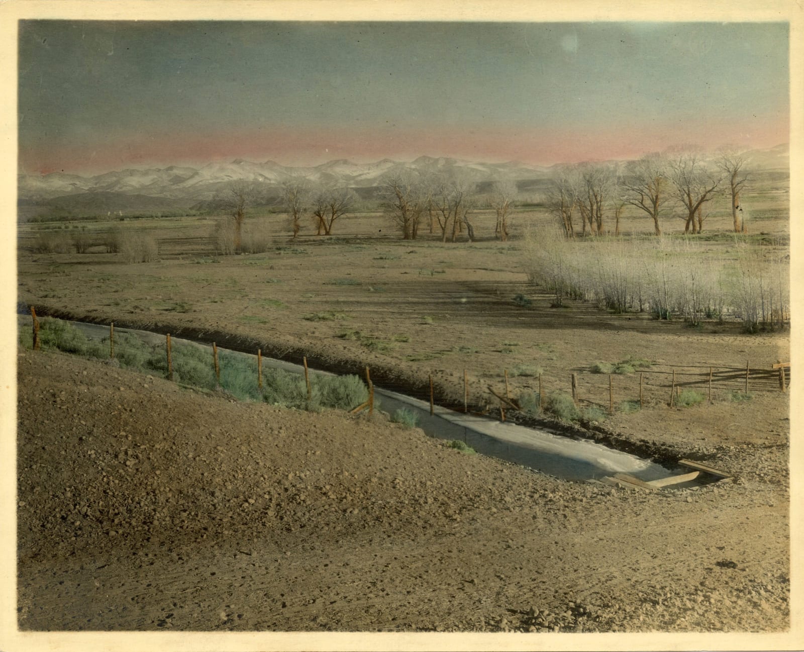 O.T. Davis, Hand-Colored Photos of a Colorado Farm, 1920s
