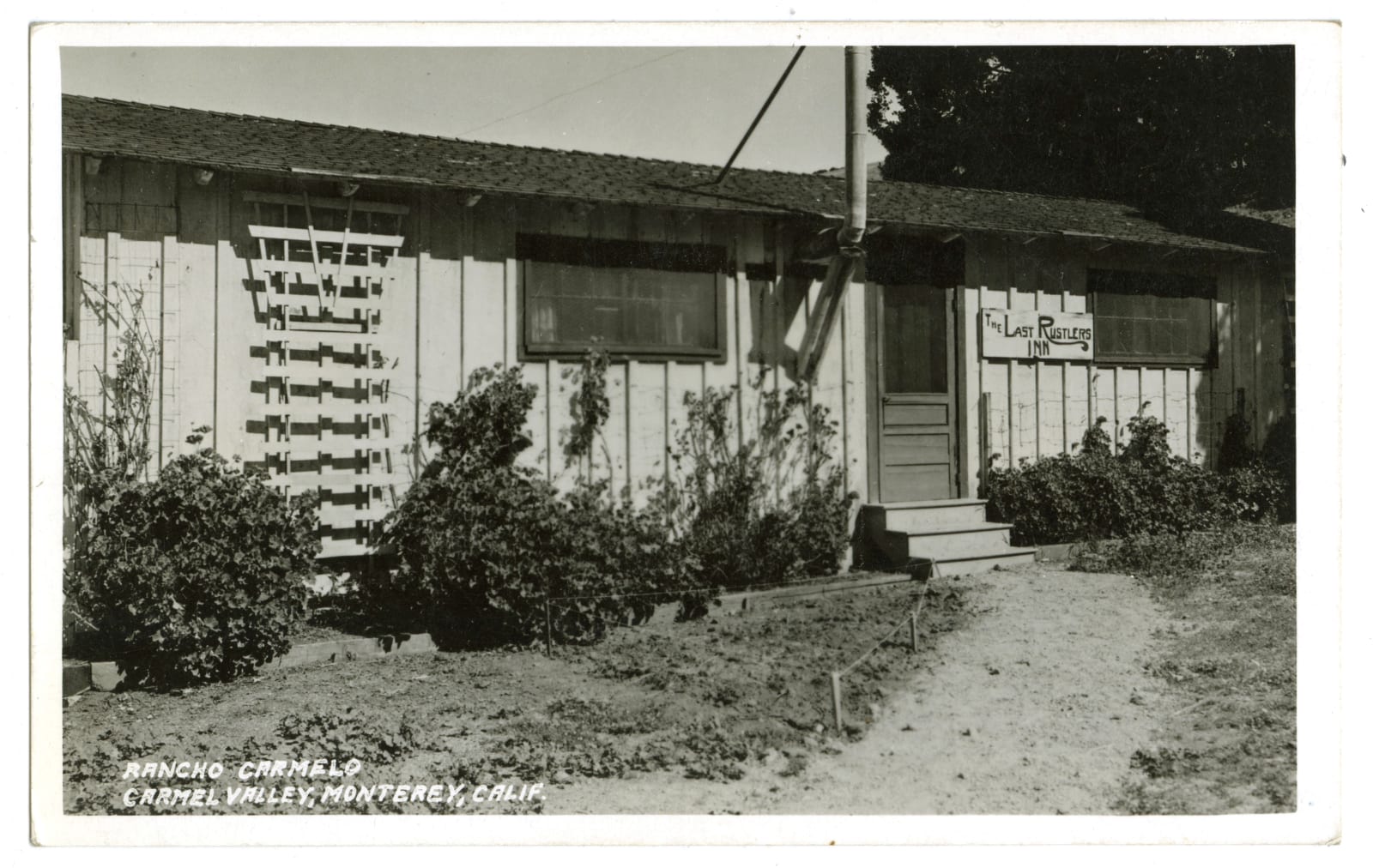 [Rancho Carmelo], Real Photo Postcards of California's First Dude Ranch, Located Outside of Monterey, 1920s