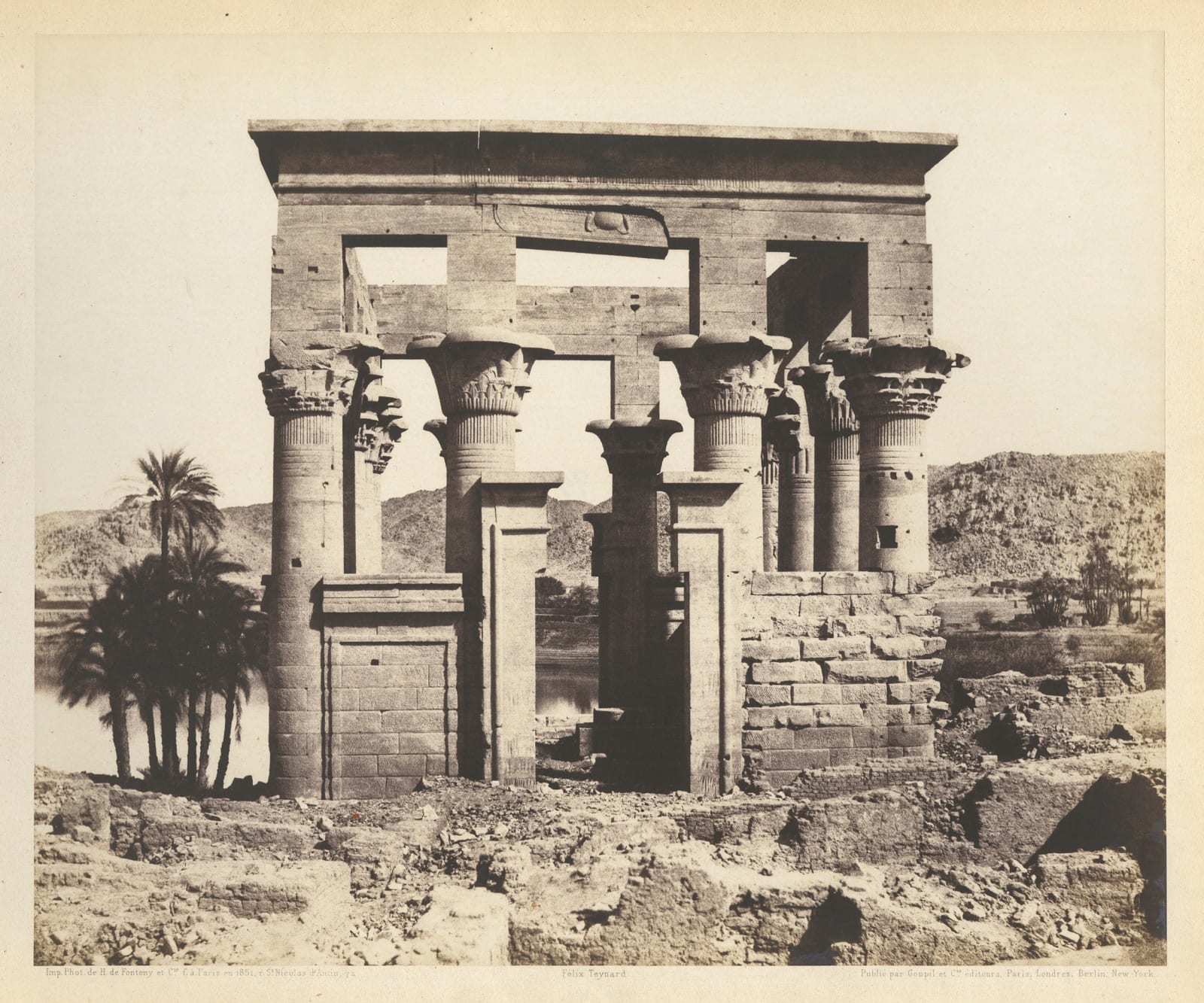 Felix Teynard, Collection of Views from "Egypte et Nubie", c. 1851