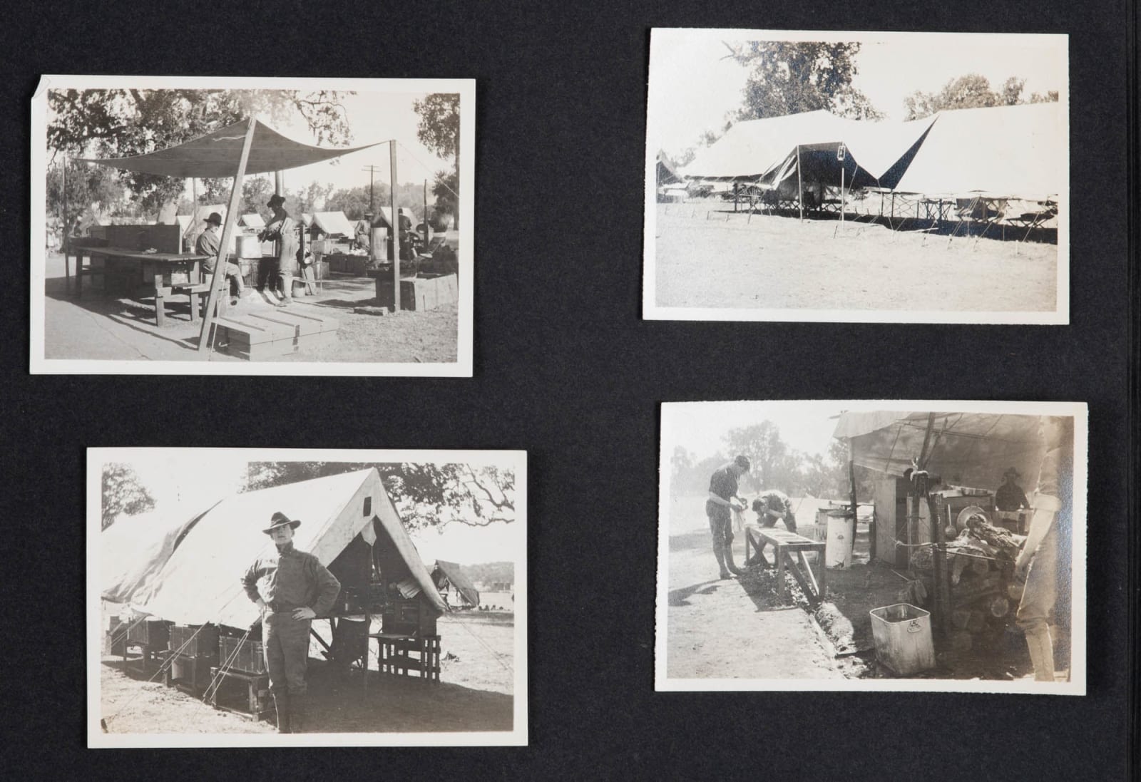[Gen. Henry G. Mathewson], Photo Album Showing the California National Guard after the 1906 Earthquake and Elsewhere, 1906-1908