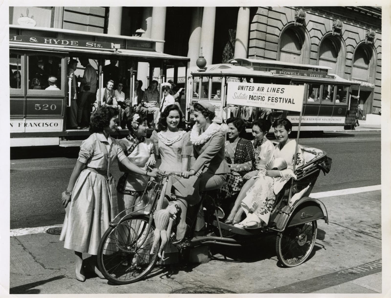 Unknown (Various Press Agencies), Views of the Pacific Festival, San Francisco, 1958