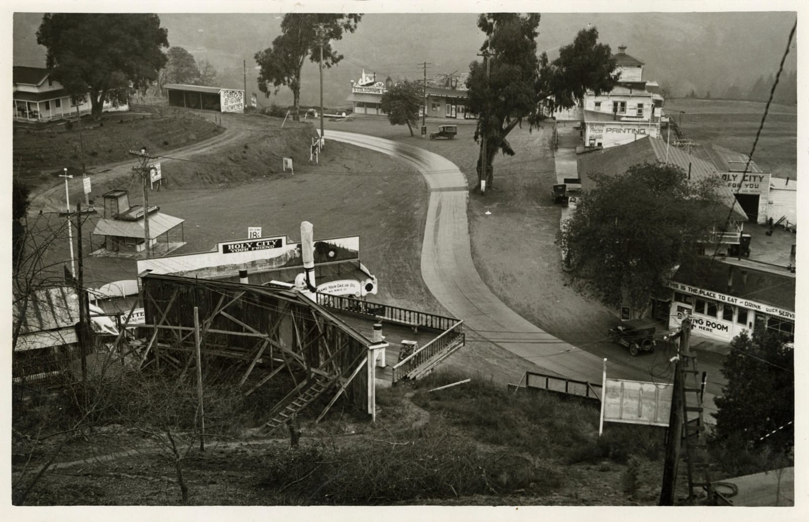[Holy City, California], Collection of press photographs Documenting the Utopian Community in. the Santa Cruz Mountains, 1920s-60s
