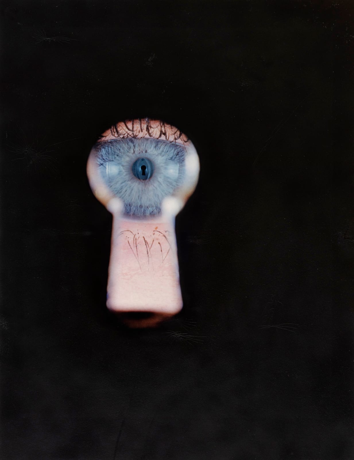Irving Penn, Eye through Keyhole, 1953