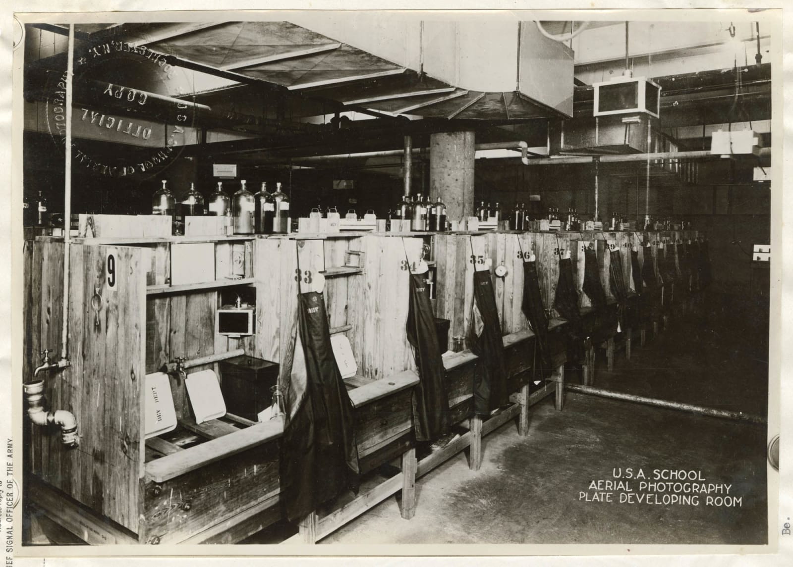 [Edward Steichen], Collection of material pertaining to the U.S.A. School of Aerial Photography under Steichen's leadership, 1917-23