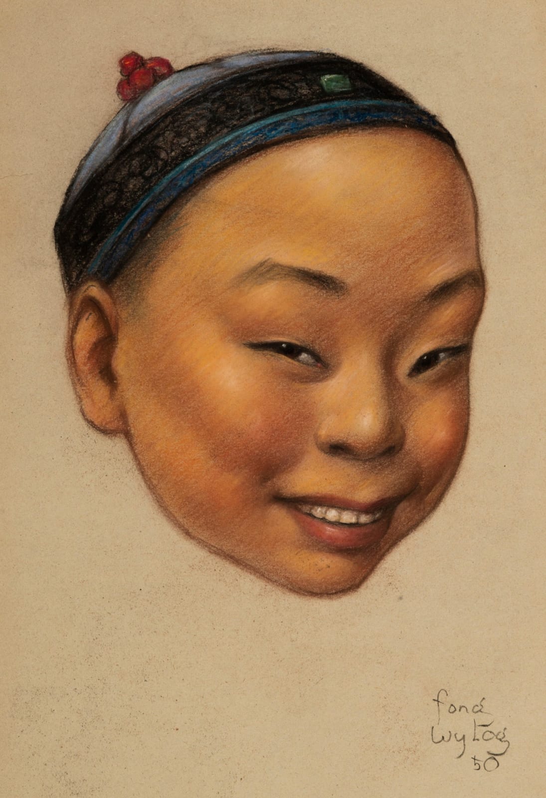 Wy Log Fong, Ten Chinese-American Portraits, 1940s-50s