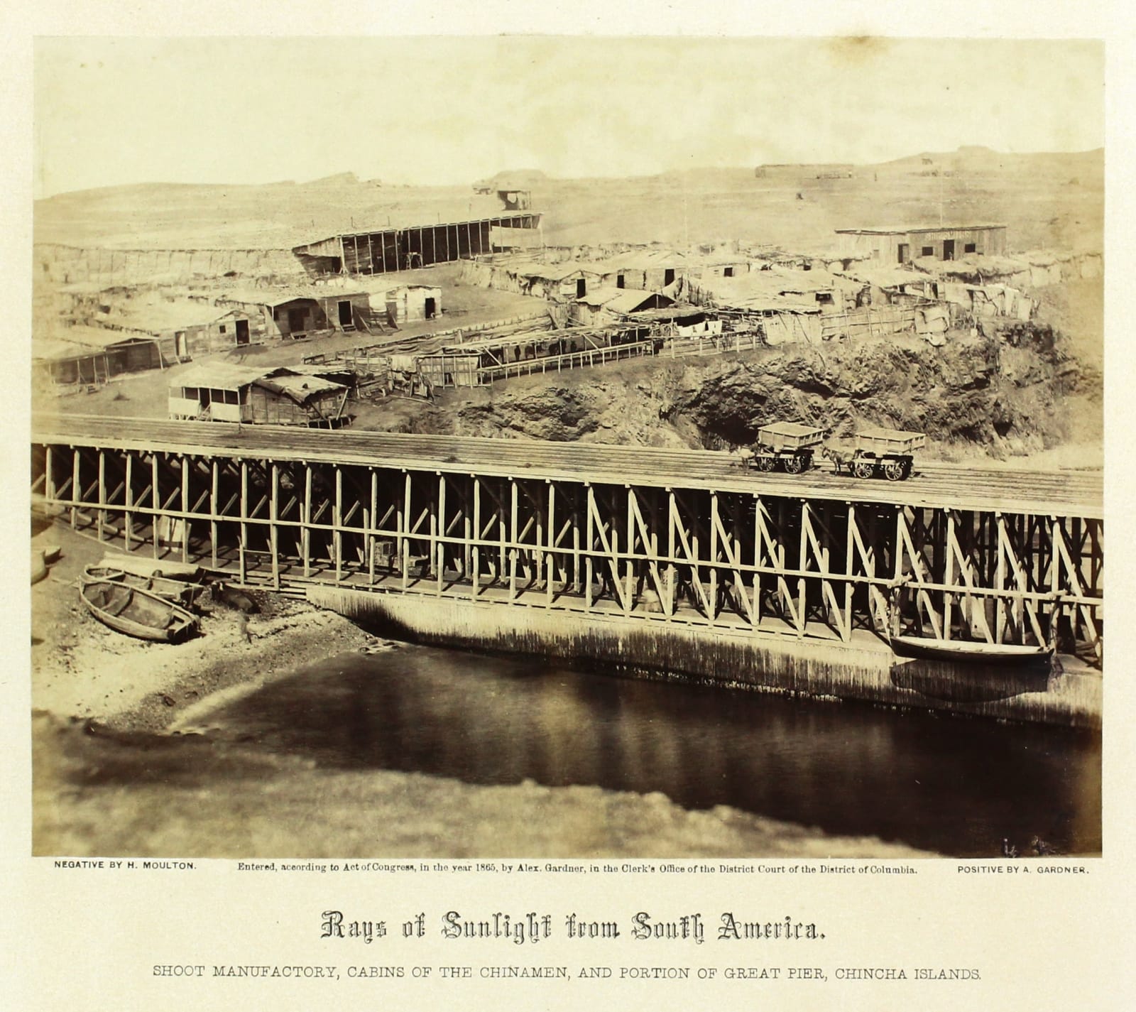 Alexander Gardner & Henry De Witt Moulton, Rays of Sunlight from South America, 1865