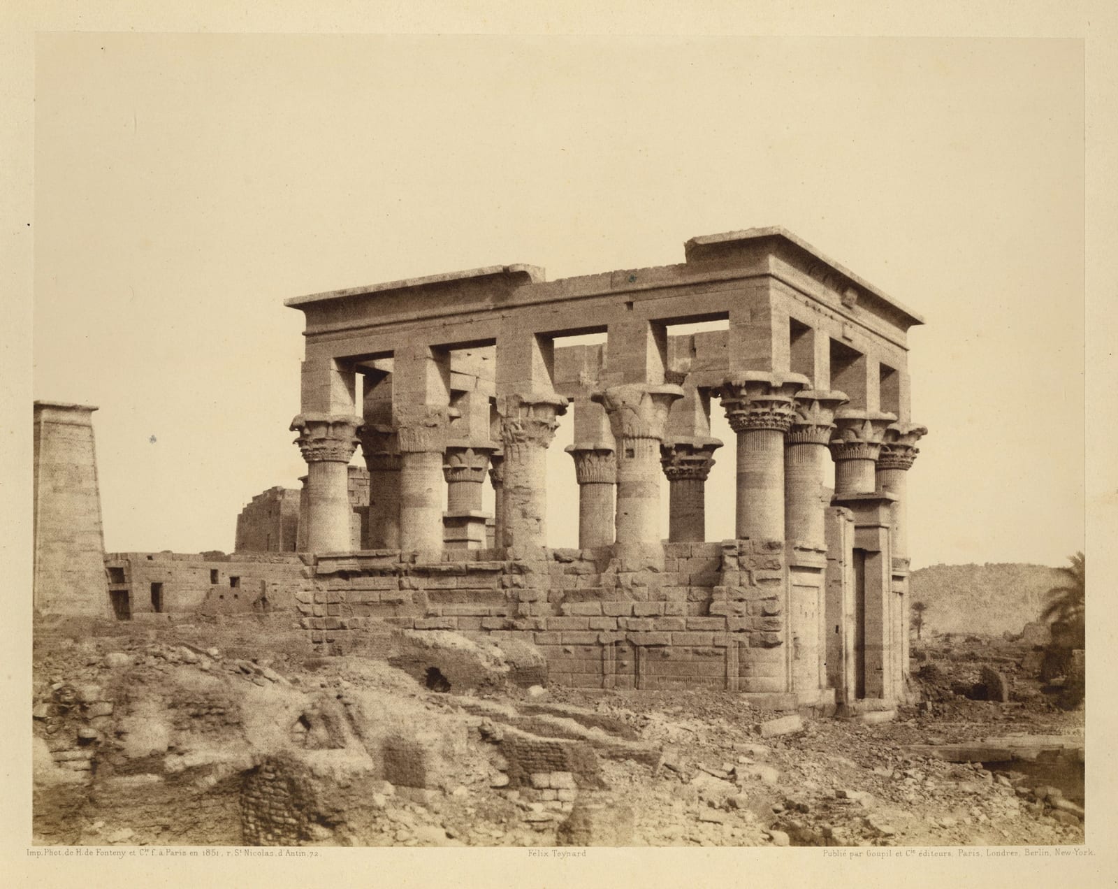 Felix Teynard, Collection of Views from "Egypte et Nubie", c. 1851