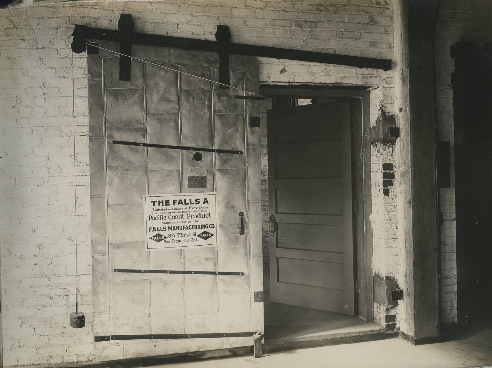 [Falls Manufacturing Company], Falls MFG. Co. Fireproofing Protection, c. 1906-13