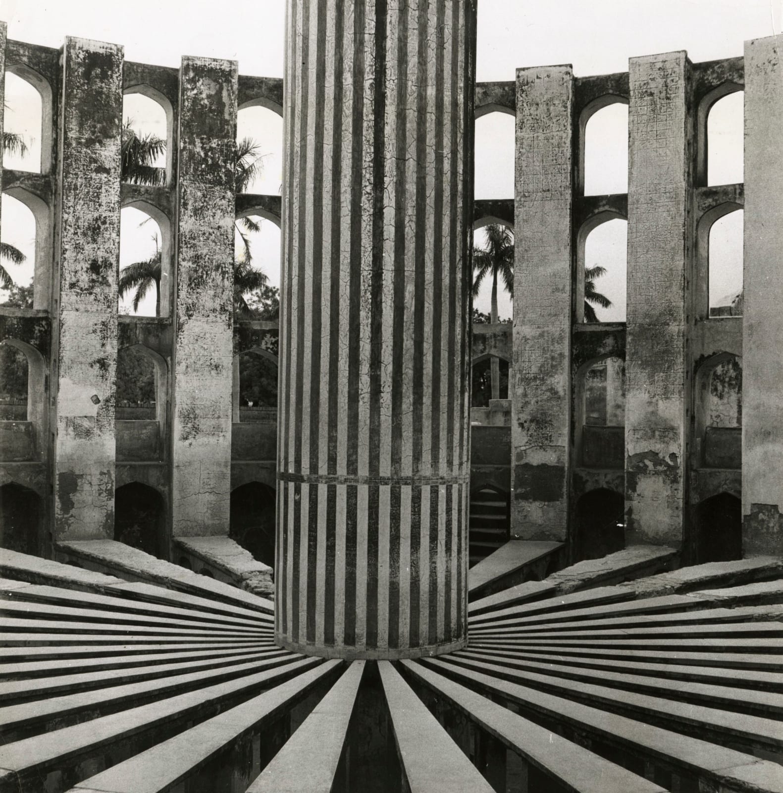 Josef Breitenbach, Old Observatory, Delhi, India, 1950s