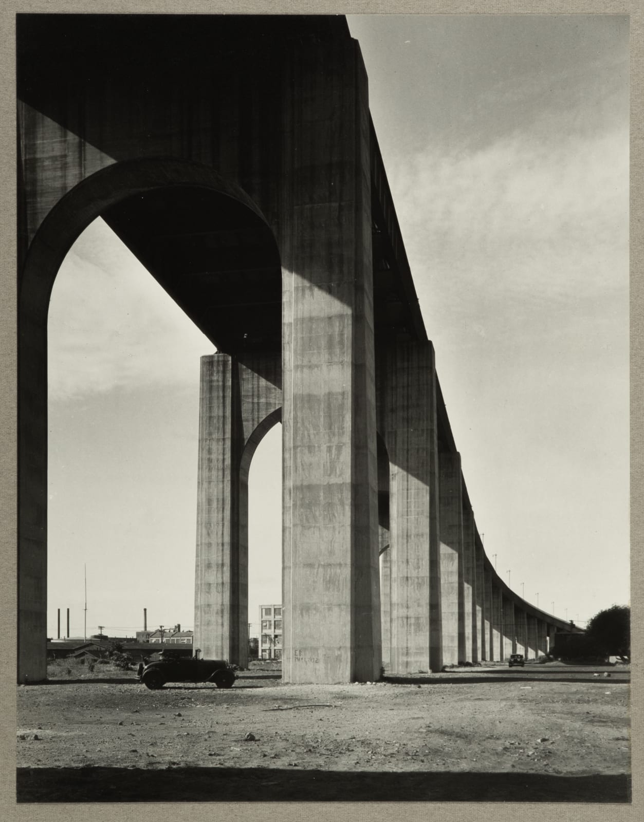 F.S. Lincoln, Under the Bayonne Bridge, 1930s