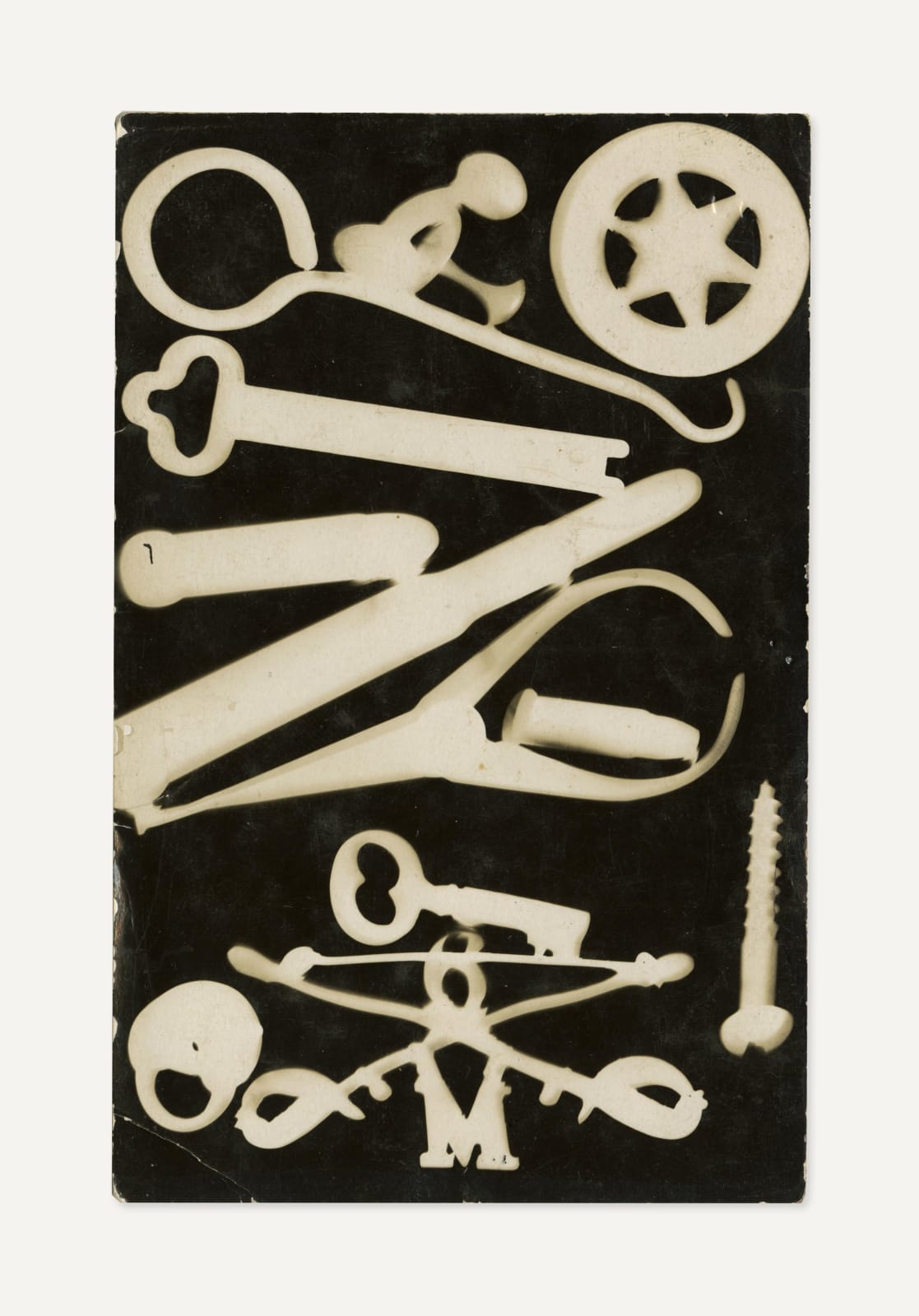 Anonymous, Photogram of Tools and Objects, 1900s