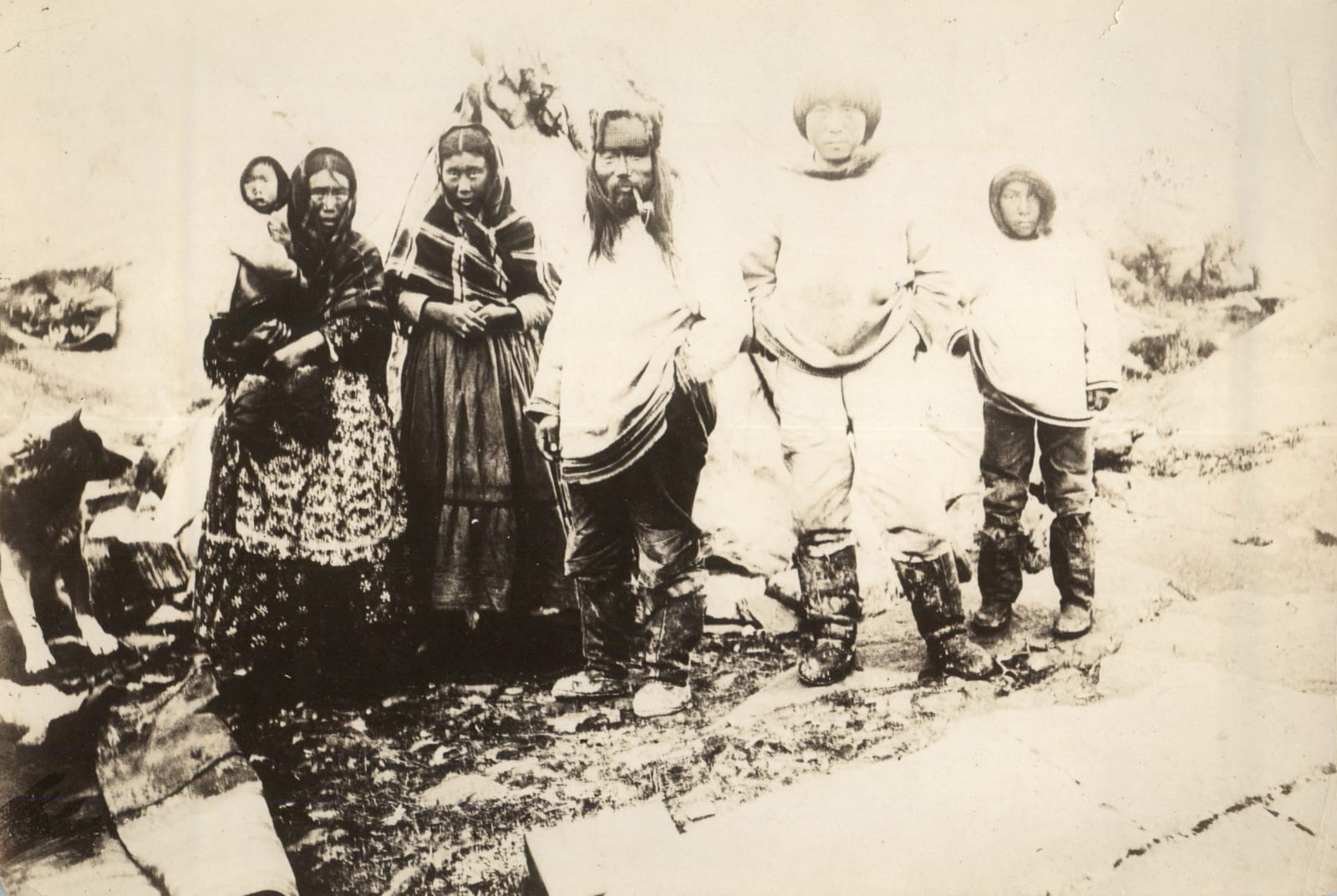 [Alaska & Greenland], Photographs documenting Inuit life, 1910s-20s