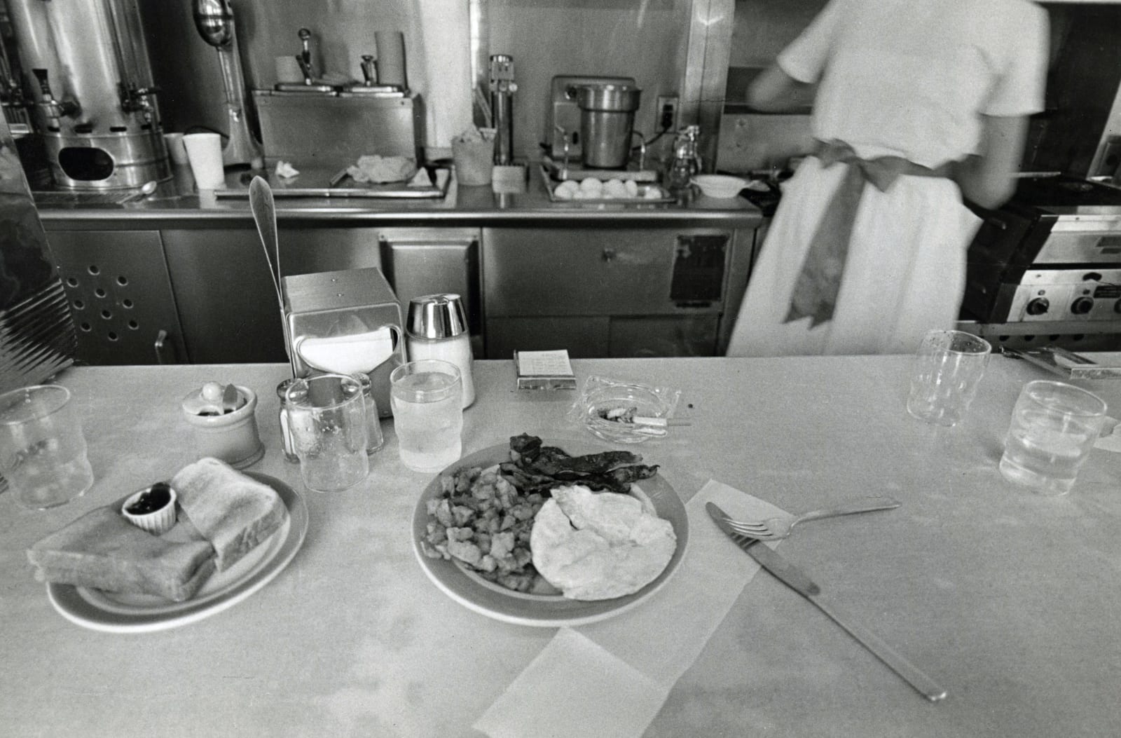 William Eggleston, Untitled (Diner Breakfast), 1960-65