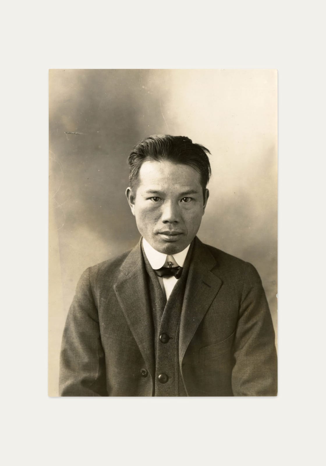 [Wong Hen Suey], Portrait of San Franciscan Caught Up in an Unusual Immigration Case, 1928