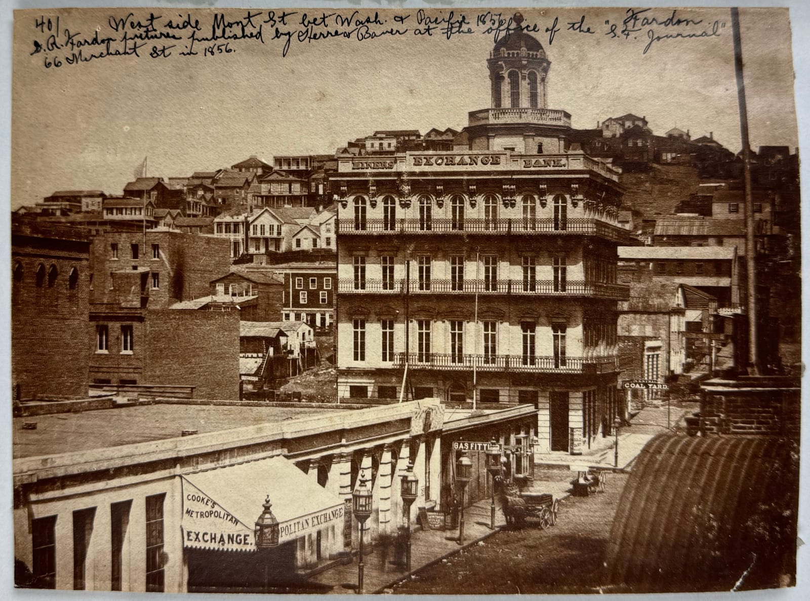 T. E. Hecht, after Fardon, Houseworth, Shew et al., Album of 19th-Century California Views compiled and printed by the Photographer Treu Ergeben Hecht, c. 1890s-1900s