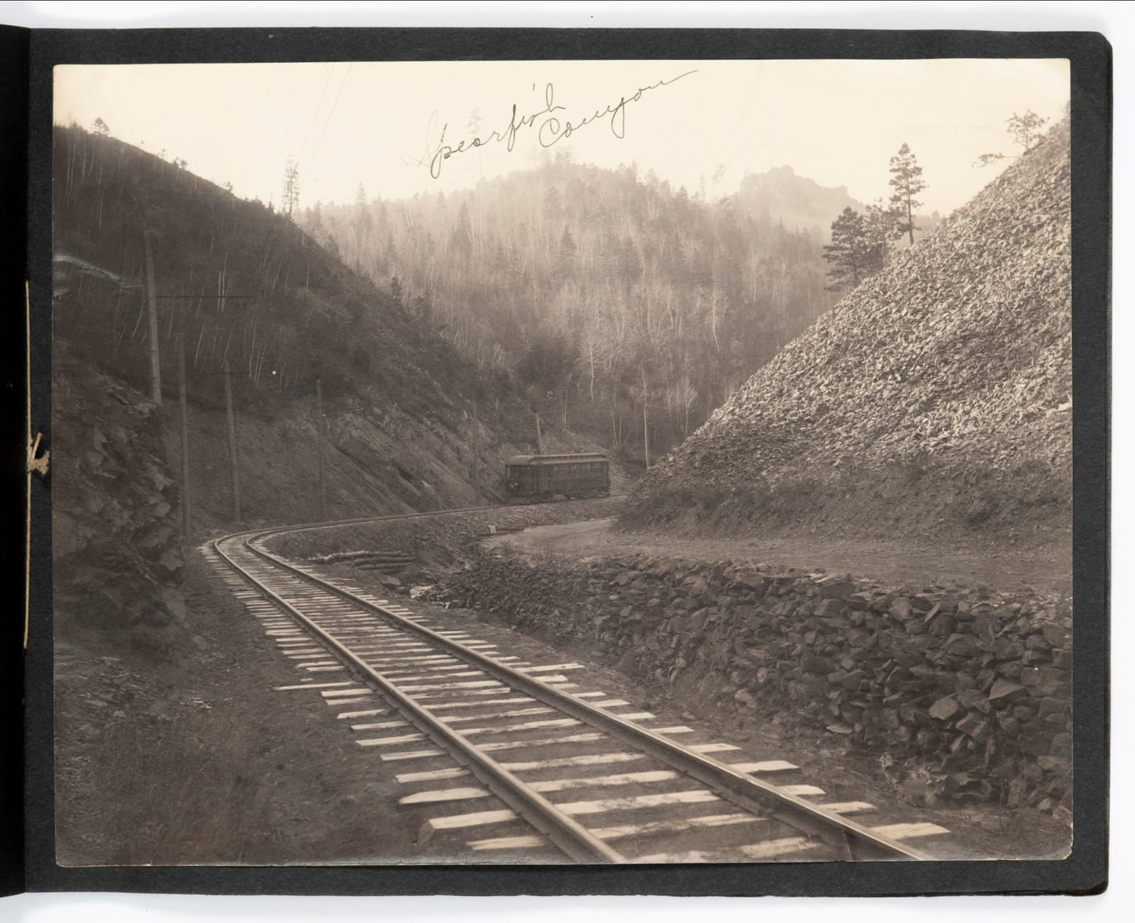 Charles DeForest Curtis, Presentation Album with Mining and Town Views of Lead, South Dakota, 1903