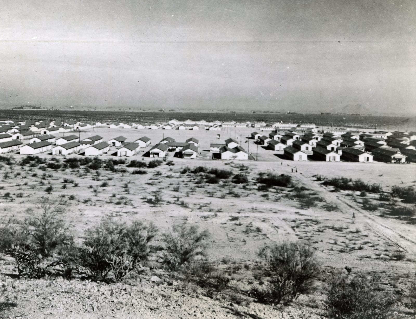 Various photographers including Hikaru Iwasaki, Suite of press photos related to Japanese Internment, 1941-45