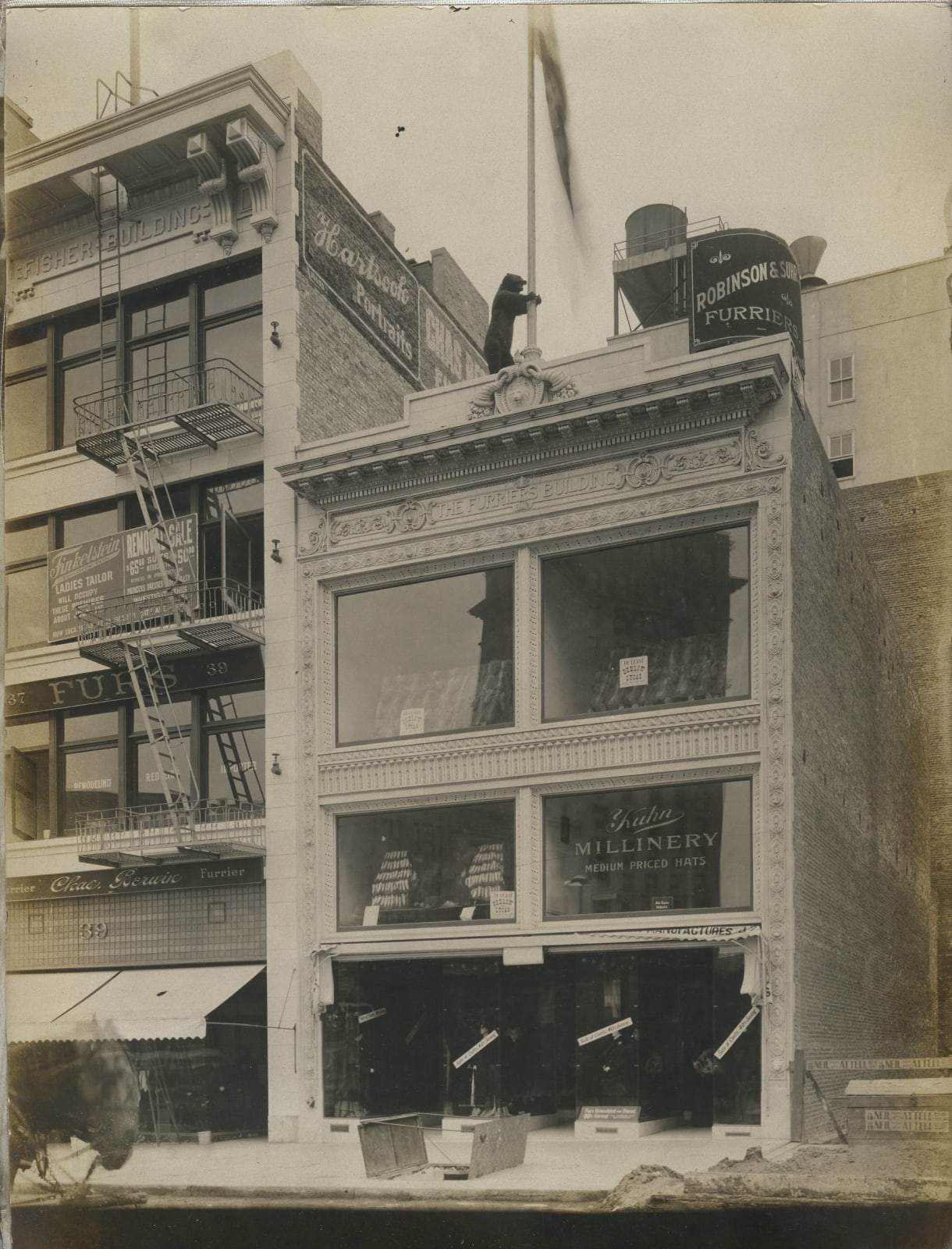 [Falls Manufacturing Company], Falls MFG. Co. Fireproofing Protection, c. 1906-13