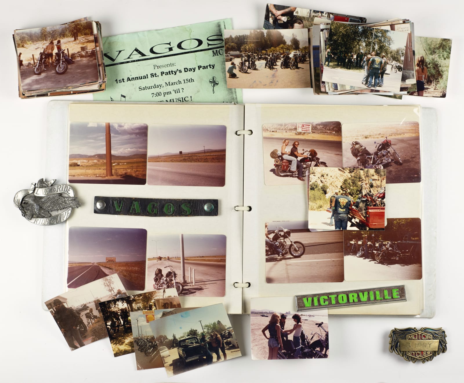 [Vagos Motorcycle Club], Archive of an outlaw biker, 1979-85