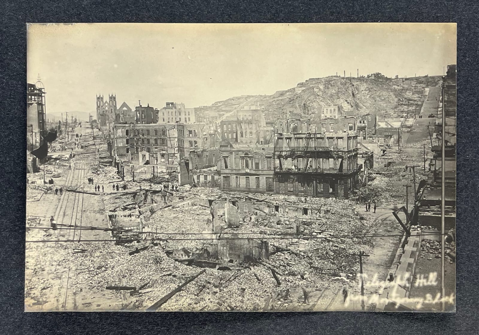 [San Francisco Earthquake], Photo Album Showing the Devastated City and Other Views of California, 1906