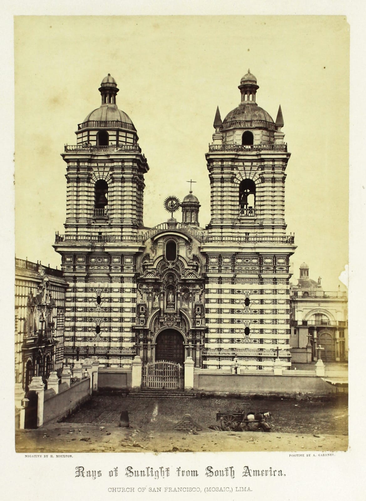 Alexander Gardner & Henry De Witt Moulton, Rays of Sunlight from South America, 1865