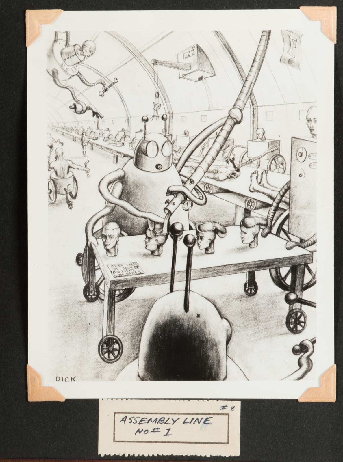 [Dick Swift], Album of Photos Showing the Artist's Surreal Work, 1930s