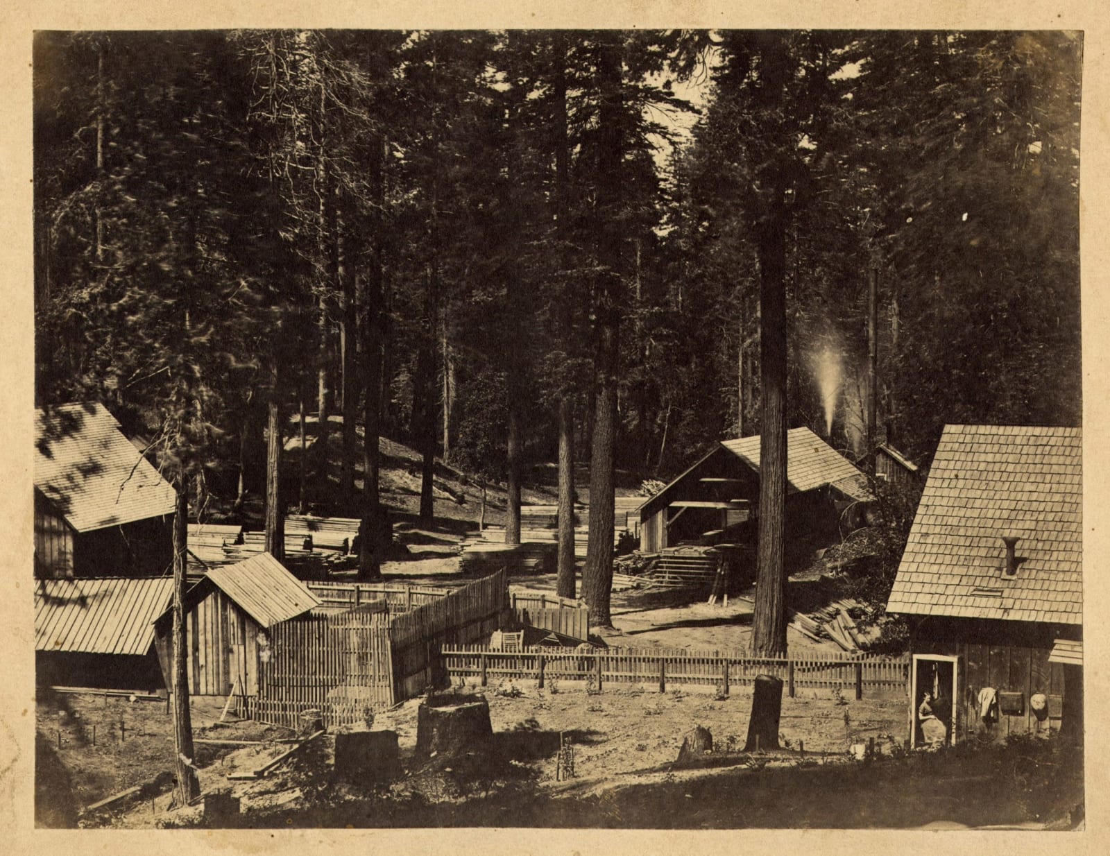 Unknown, Five Early Views of Dutch Flat, California, and Surrounding Environs, 1850s