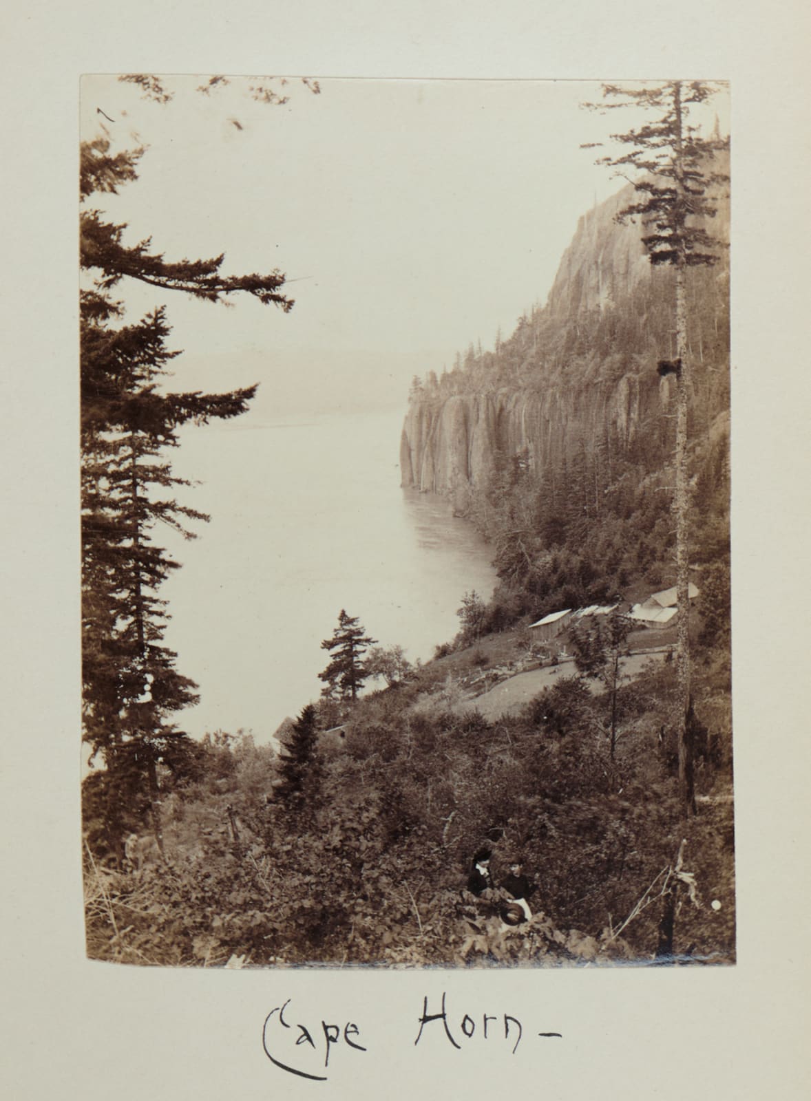 Martin Mason Hazeltine, [Souvenir of the Columbia River, Oregon], c. 1885-1890
