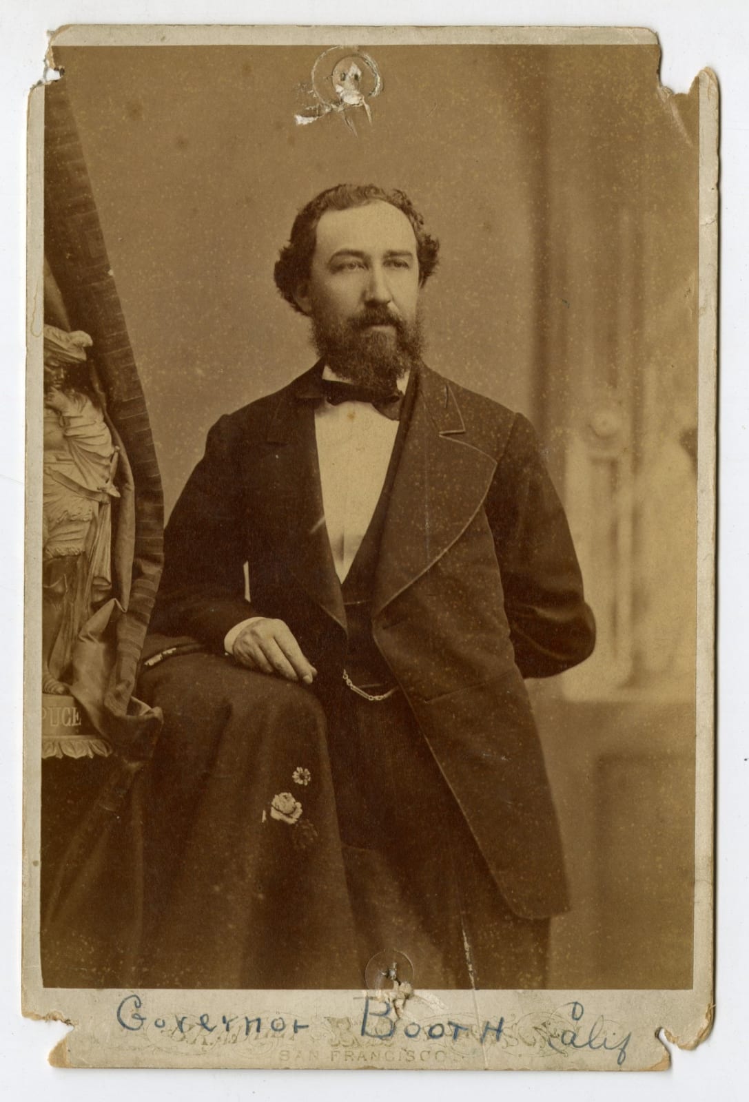 Bradley and Rulofson, Six Portraits of California Notables, 1870s