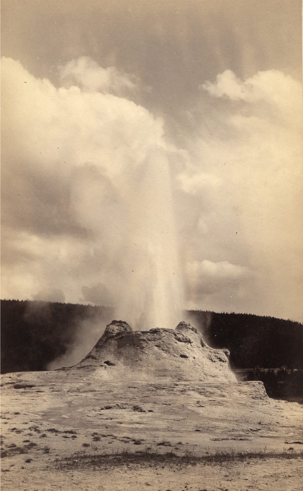 F. Jay Haynes, Castle Geyser, C. 1880s