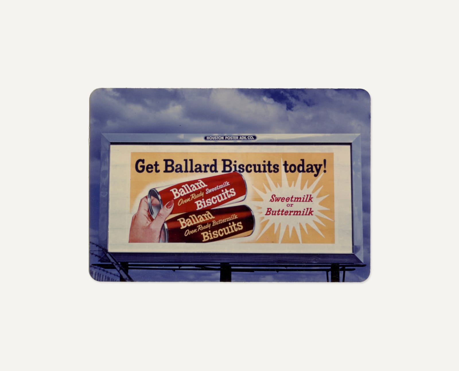 [American Billboards], Ballard Biscuits, Houston, 1957