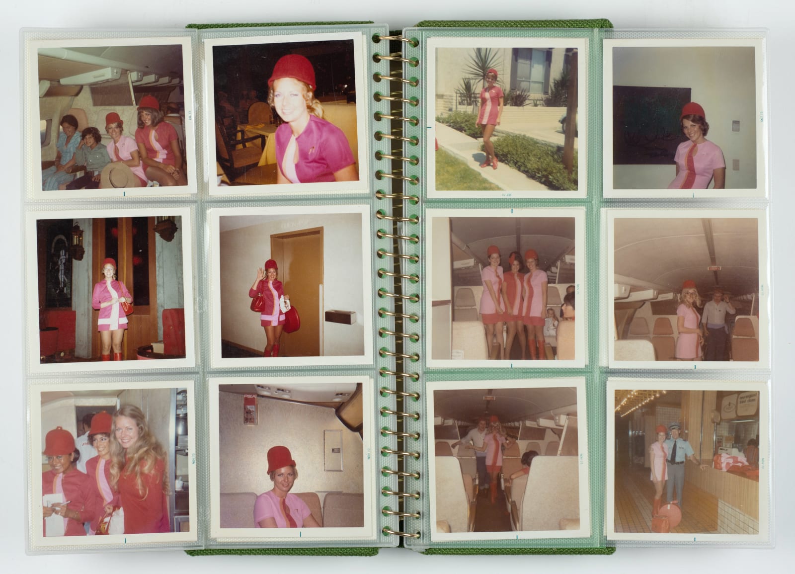 [Pacific Southwest Airlines], Personal Album of a PSA Flight Attendant, 1973