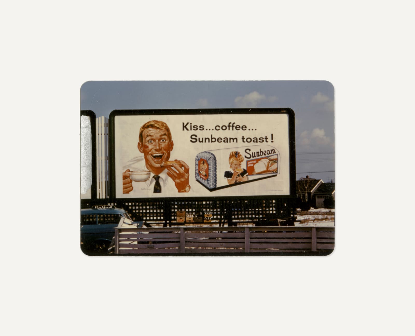 [American Billboards], Sunbeam Bread, New Haven, 1958