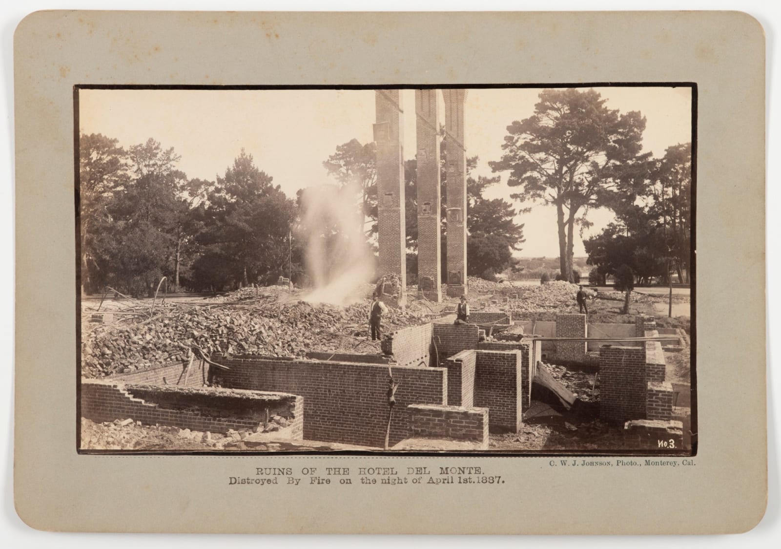 C. W. J. Johnson, Views of the Hotel Del Monte, Monterey, CA, 1887